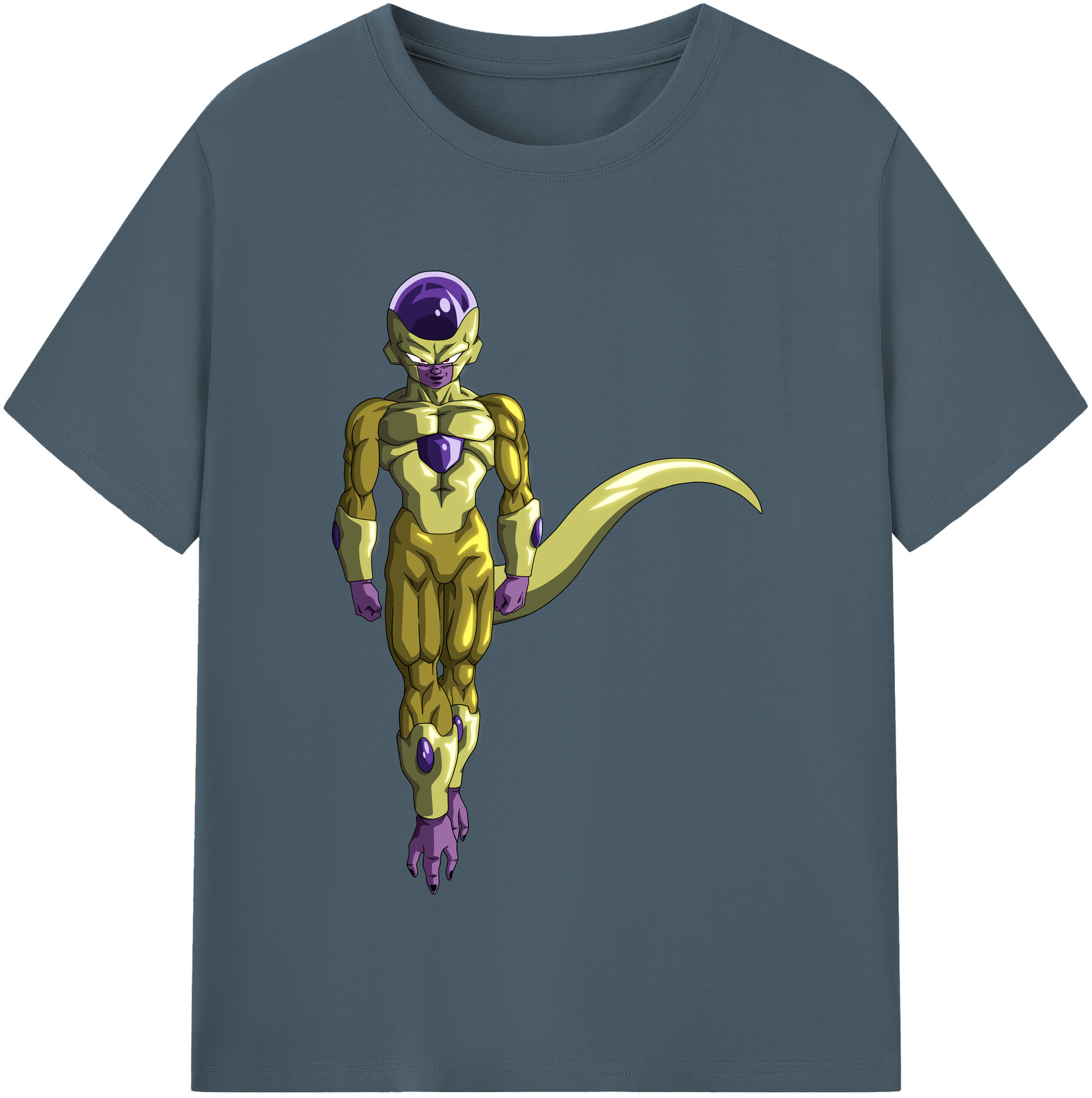 （画像用） ドラゴンボール フリーザ DRAGON BALL Frieza 綿100％半袖Tシャツ（フロントプリント）